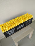 100 yellow Roses in A long box - Birthday