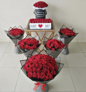 Red Roses Romantic Package