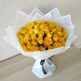 50 Yellow Roses Bouquet