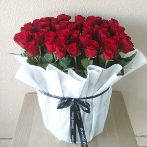 50 Red Roses Bouquet