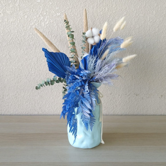 Blue Dry arrangement