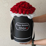 Birthday Flowers Delivery in Dubai (Round Roses Box)