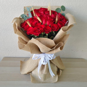 50 Red Roses Bouquet