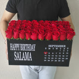 Roses box - Super deluxe - Calendar