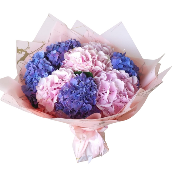 Hydrangea flower bouquet