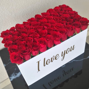 Red Roses box - Super deluxe